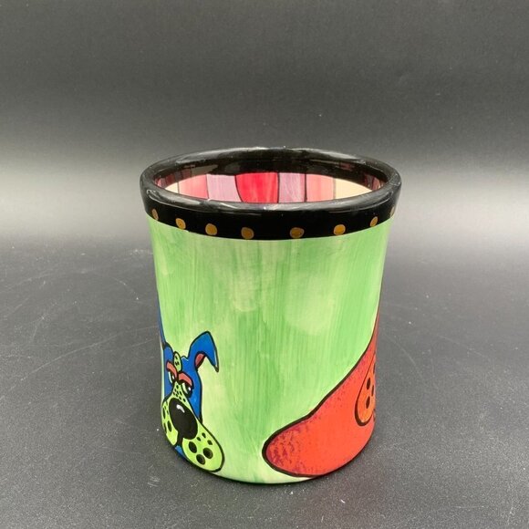 SWAK Lynda Corneille HOUND DOGS Mug Coffee Cup Signed Dog Design 16 oz - Picture 9 of 10